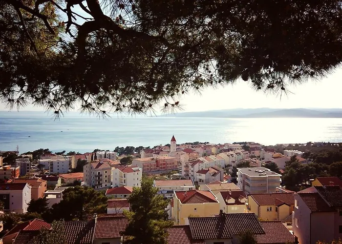 Marija, Makarska - Appartement Promajna